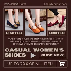 Casual Women,s Shoes Product Sale Promotion