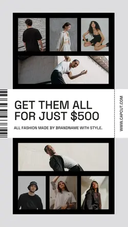 8 Multi-Image Product Fashion Neutral Style