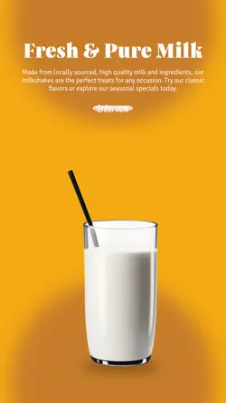 Foods & Beverage Menu