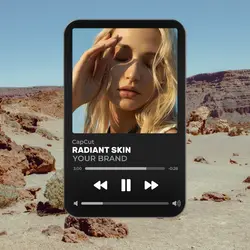 Skin Care Fashion Effect Display