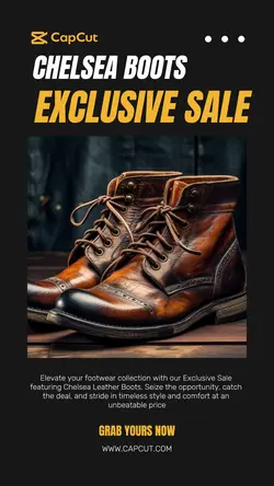 Men Fashion Sale Instagram Story