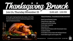 Thanksgiving Brunch Product Display