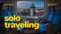 Solo Traveling Youtube Thumbnail