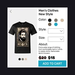 2024hot add to cart men's clothes