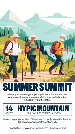 Summer Summit Promotion Instagram Story