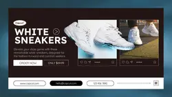 Fashion Sneakers Promotion Facebook AD
