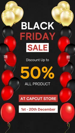 Black Friday Promotion Instagram Post