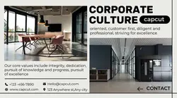 Business corporate culture publicize Business