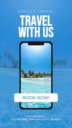 Travel Booking Promotion Instagram Story