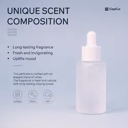 Personal care Fresh perfume Function Minimalist