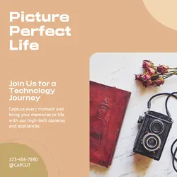 Electronic products & Appliances Invitation