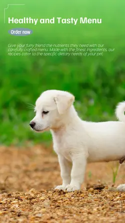 Pet industry Menu