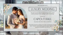 Wedding Party Facebook Ad