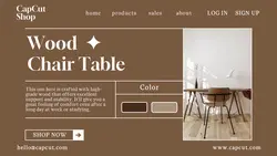 Furniture Table Chair Display Product Twitter Post