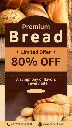 Premium Bread Limited Offer Promotion Instagram Story