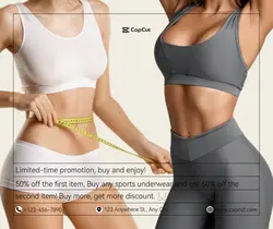Clothing & Shoes sales promotion Sports underwear weak marketing