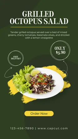 Food Seafood Promotion Instagram Story