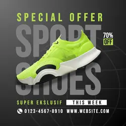 Sport Shoes Template