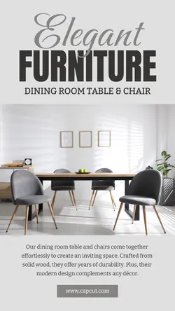 Furniture Table & Chair Instagram Stor
