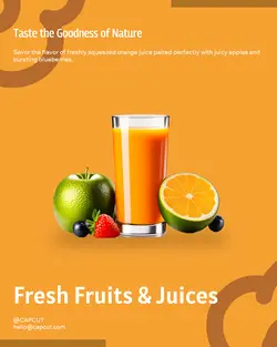 Foods & Beverage Menu