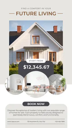Real estate house promotion