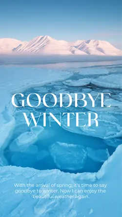 January Track Goodbye Winter