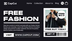 Fashion Promotion Page
