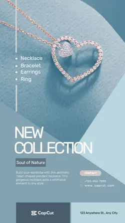 Jewelry Product Display For Instagram Story Ads