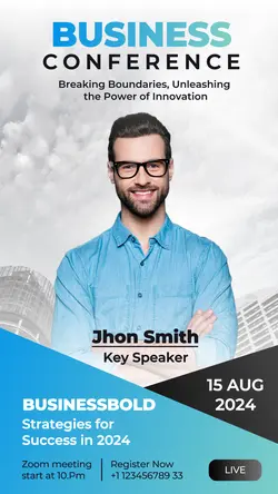 Business Conference Promotion Insta Story