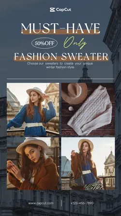 Clothing sweater display Minimalist