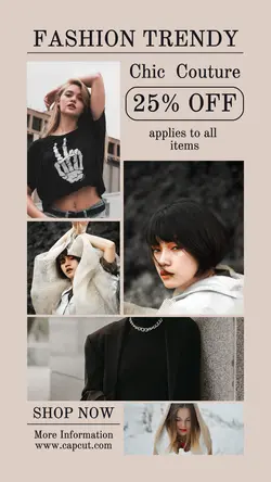 Product Fashion Trendy Promotion - Minimalist