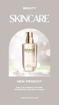 Skin Care New Product Instagram Story