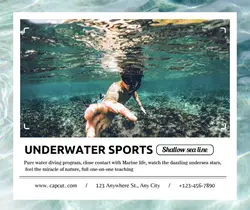 Travel & UNDERWATER SPORTS Branding