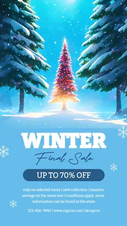 Other Industries Winter Sale Instagram Story