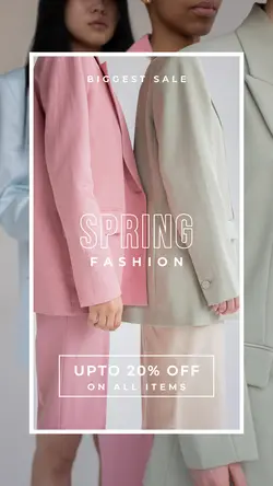 Product Promotion Spring Fashion