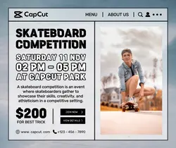 Other Skateboard Promotion Facebook Post