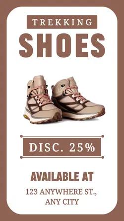 Trekking Shoes Promotion