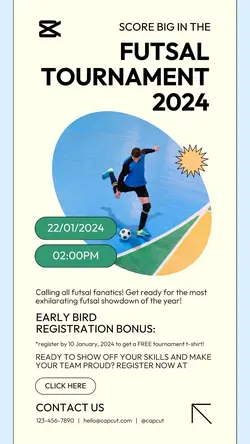 Other Industries Futsal Tournament Instagram Story