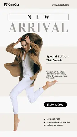 Clothing Promotion Story Instagram Ads