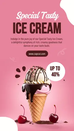 Ice Crime Sale Instagram Story