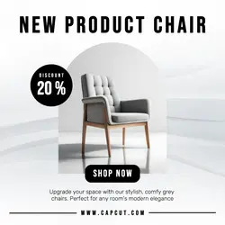 Chair Promotion Instagram Post