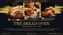 Food Bakery Promotion Facebook Cover