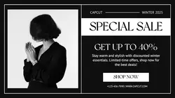 Fashion Sale Twitter Post