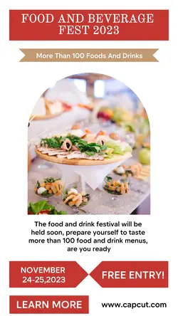 Food And Beverage Fest Display Story
