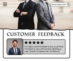Fashion Sale Customer Feedback Facebook Post