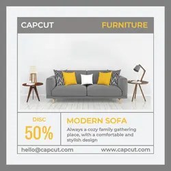 Furniture Promotion for Instagram Post