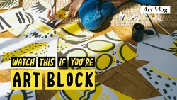 Youtube Thumbnail Vlog - Overcome Art Block