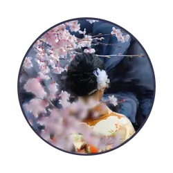 Non-marketing IG Profile Photo Sakura Japanese Woman