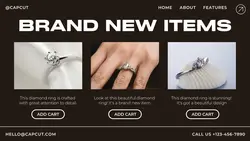 Fashion Jewerly Brand New Items Promotion Youtube Thumbnail