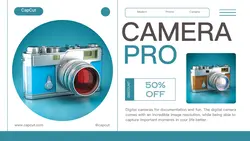 Electronic Product Features Modern Twitter Post
